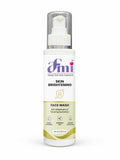 AFMI Skin Brightening Face Wash with Hydrating Formula | Deep Cleansing Daily Face Cleanser for Men & Women | Gentle Foaming Face Wash with Soft Brush Applicator | 100 ml