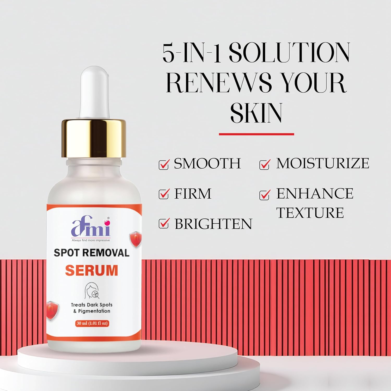 Afmi Spot Removal Serum, Treats Dark Spots & Pigmentation, 30 ml